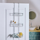 Argos Home 3 tier extra large chrome shower caddy (British brand)