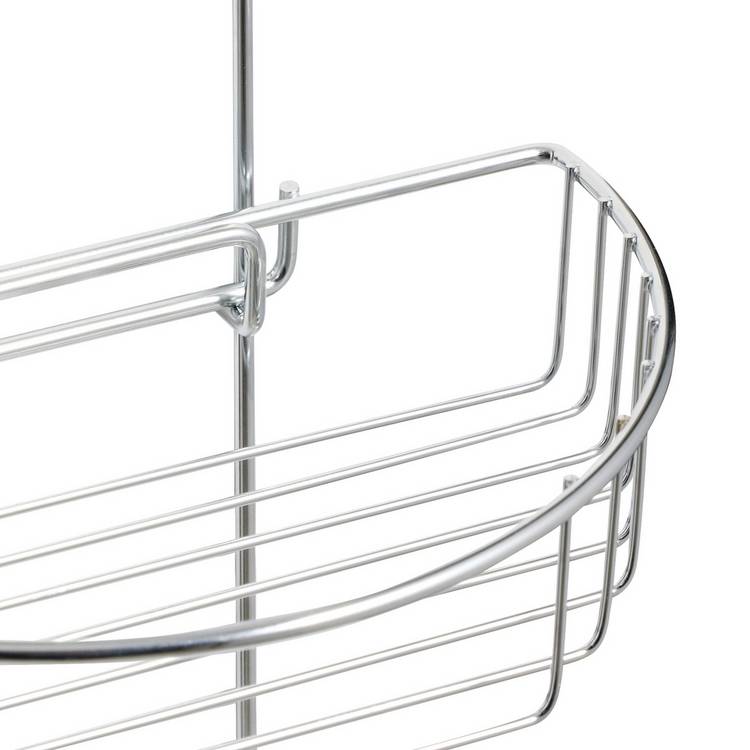 Argos Home 3 tier extra large chrome shower caddy (British brand)