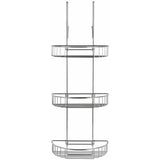 Argos Home 3 tier extra large chrome shower caddy (British brand)