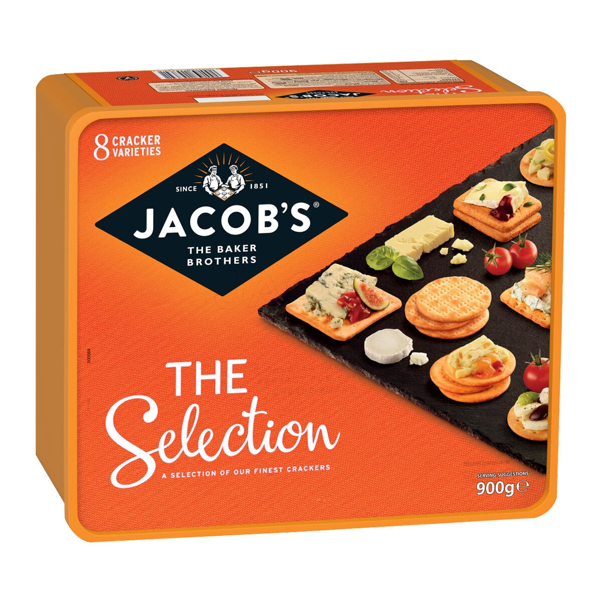 Jacob's biscuits for cheese selection 900g, UK version