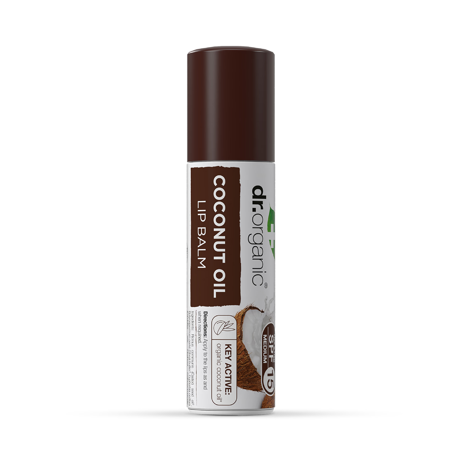 Dr Organic Lip Balm Virgin Coconut Oil SPF 15 5.7ml - British product