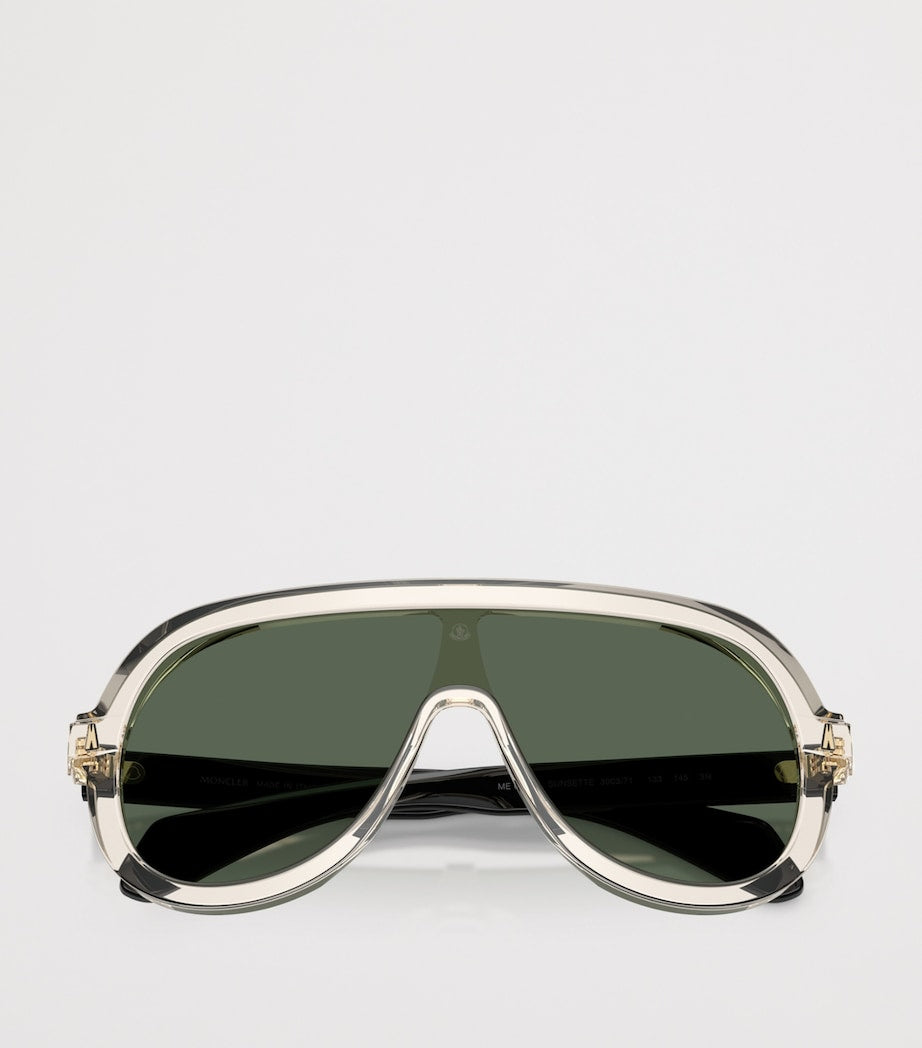 Lunettes de soleil Moncler Sunsette Pilot en acétate, version UK