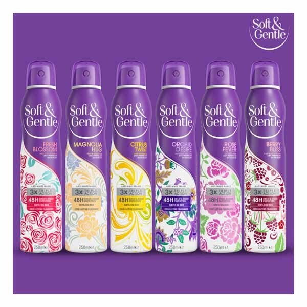 Soft & Gentle Aerosol Orchid Desire 250Ml GOODS Superdrug   