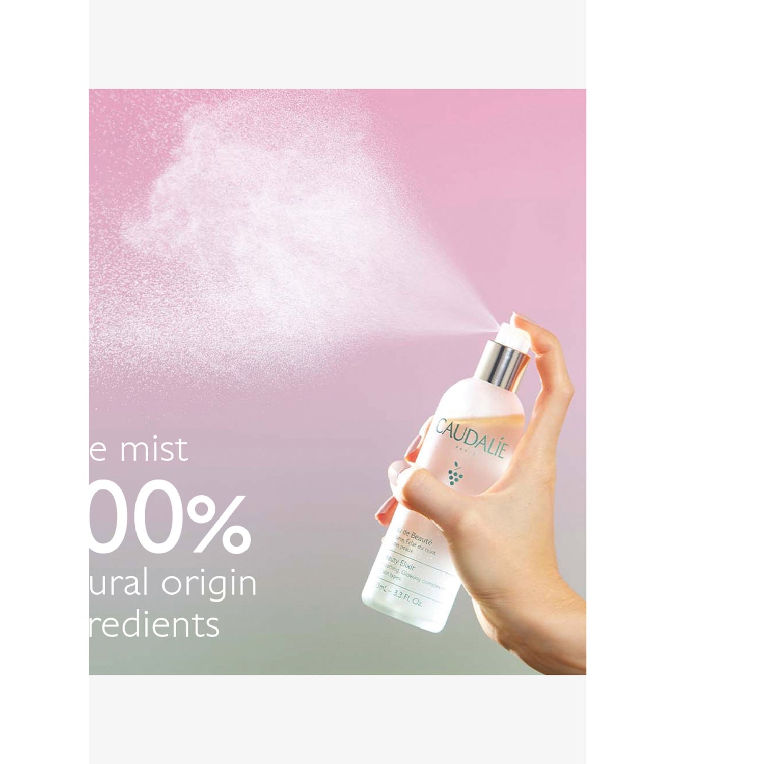 Caudalie Beauty Elixir face mist 100ml, UK version