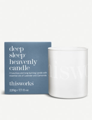 This Works Deep Sleep Heavenly scented candle 220g, UK version