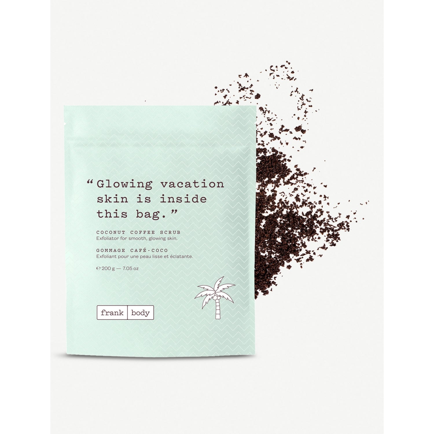 Frank Body coconut coffee body scrub 200g - British product