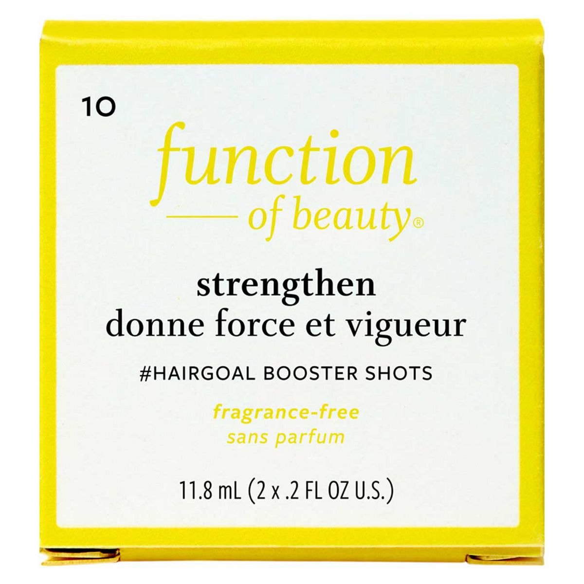 Function of Beauty Strengthen Hair Goal Add In Booster Treatment 11.8ml GOODS Boots   