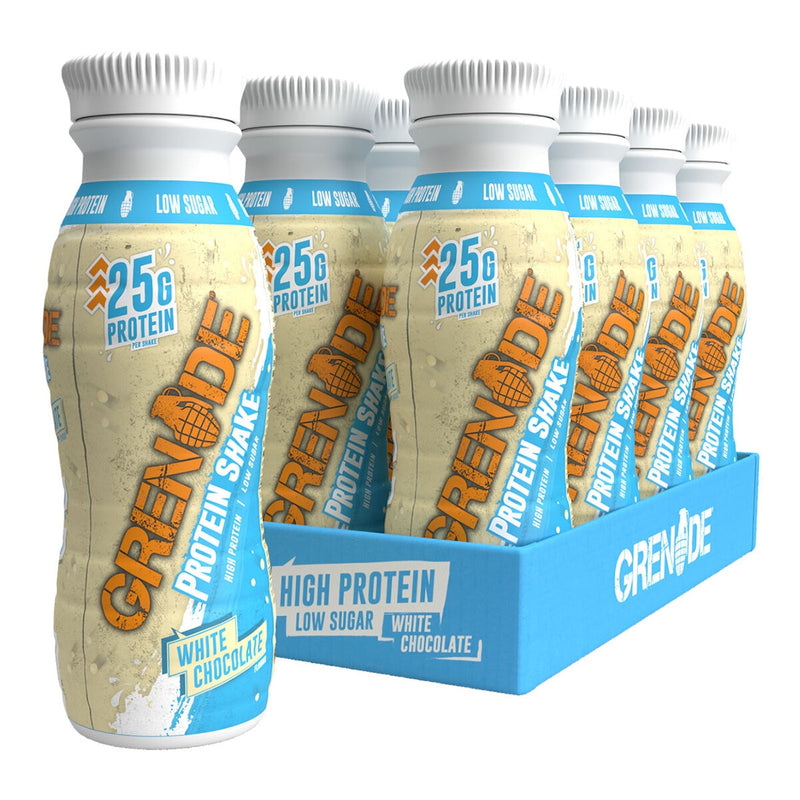 Grenade Carb Killa white chocolate protein shake 8 x 330ml, UK version