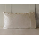 Belledorm cotton sateen pillowcase pair 600 thread count taupe (British brand)