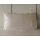 Belledorm cotton sateen pillowcase pair 600 thread count taupe (British brand)