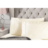 Belledorm Egyptian cotton sateen pillowcase pair 1000 thread count (British brand)