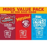 Fox's mini biscuit variety box 60 pack - British product