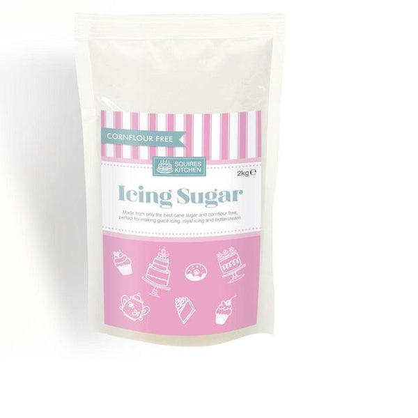 Squires Kitchen Cornflour Free Icing Sugar   2kg