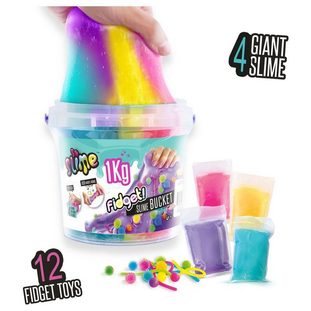 So Slime slime bucket 1kg with fidget toys (British brand)