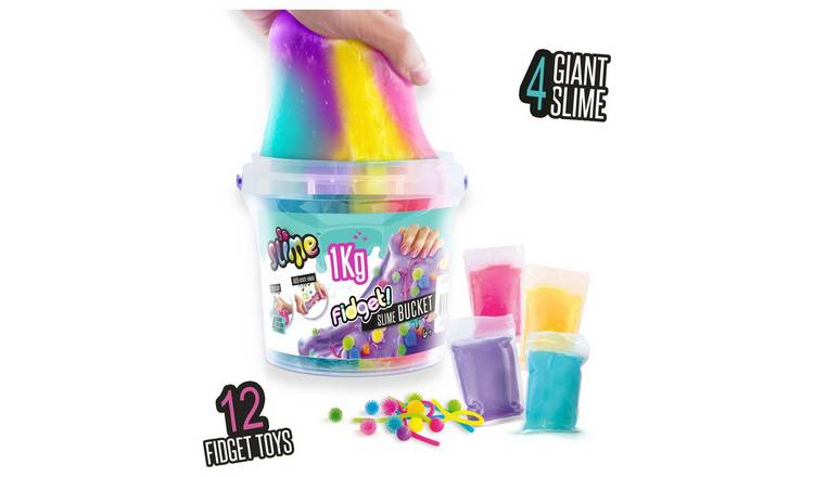 So Slime slime bucket 1kg with fidget toys (British brand)