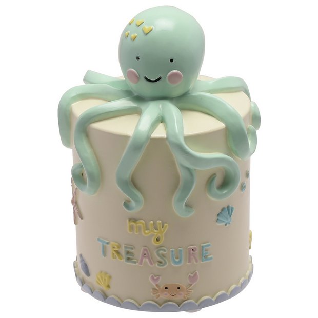 Petit Cheri resin octopus money box - British product