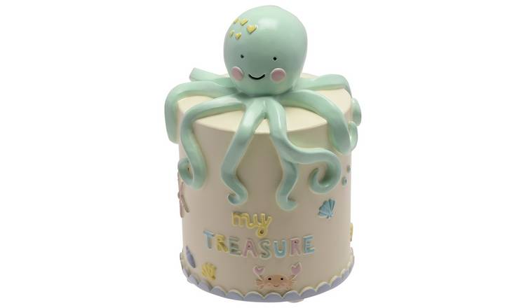 Petit Cheri resin octopus money box - British product