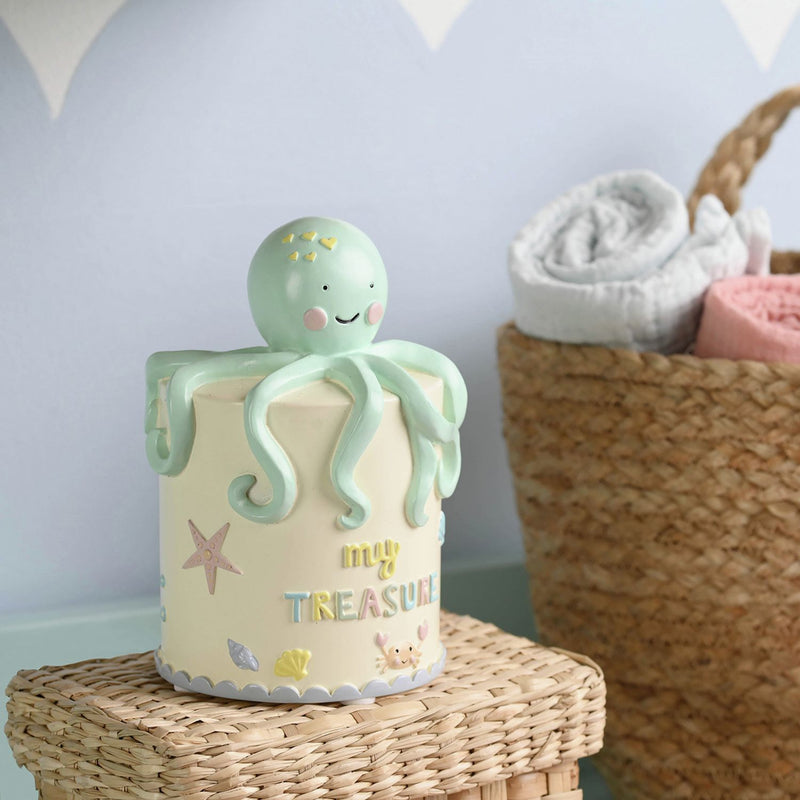 Petit Cheri resin octopus money box - British product