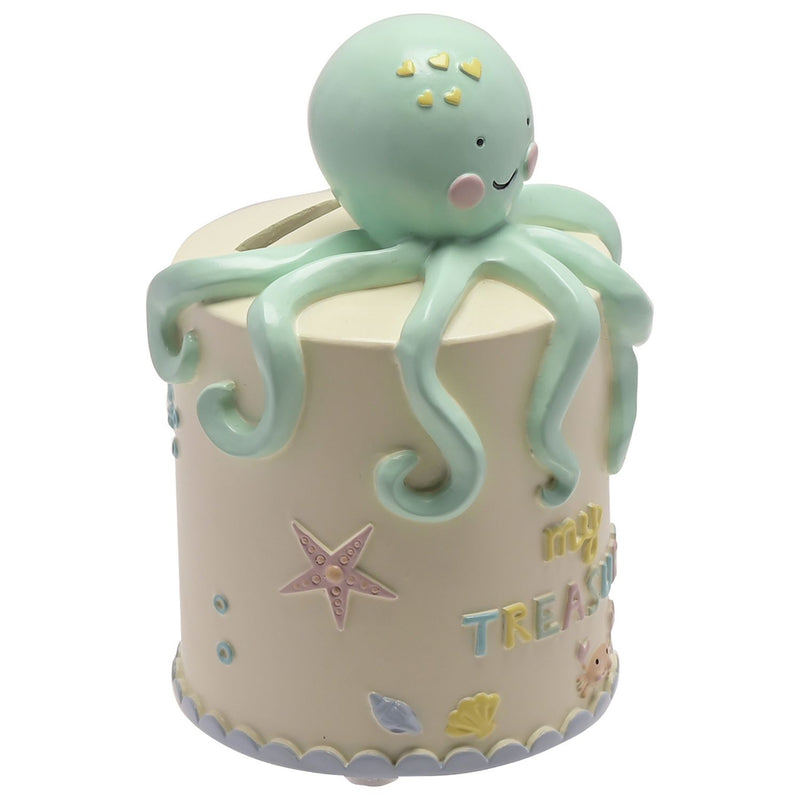 Petit Cheri resin octopus money box - British product