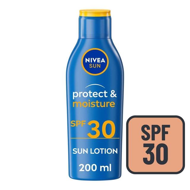 NIVEA SUN Protect & Moisture SPF 30 Sun Lotion     200ml GOODS M&S   