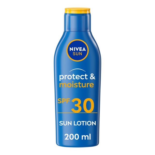 NIVEA SUN Protect & Moisture SPF 30 Sun Lotion     200ml GOODS M&S   