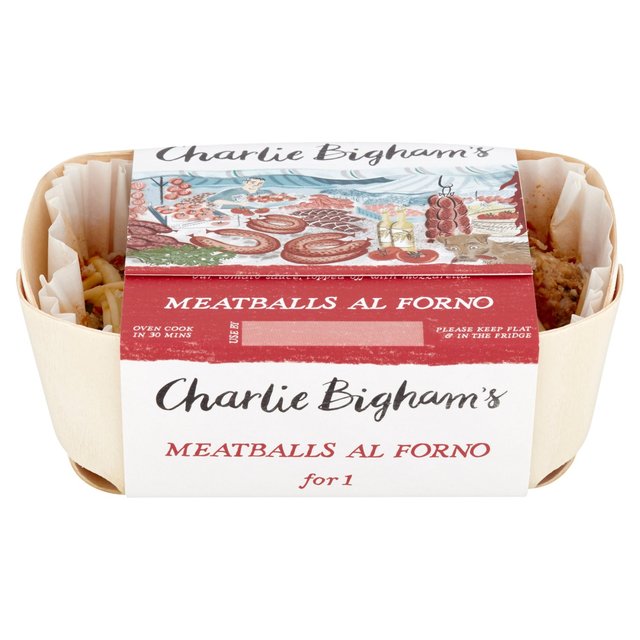 Charlie Bigham's Meatballs Al Forno For 1   325g GOODS M&S   