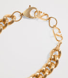 Valentino Garavani Coeur Royal bracelet with enamel heart charm (British brand)