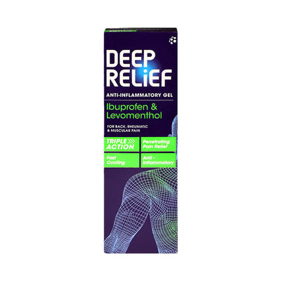Holland & Barrett Deep Relief Anti-Inflammatory Pain Relief Gel 50g- Buy online at McGrocer