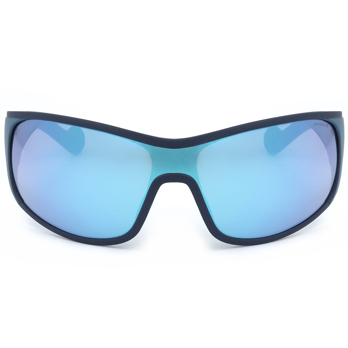 Moncler ML0129 sunglasses blue plastic frame blue lenses (British brand)