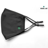 Social Lab Face Masks Triple Layer Reusable 4 Pack, imported from the UK