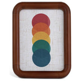 Habitat chunky wooden walnut picture frame 5x7 inch (British brand)