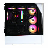 CyberPowerPC gaming desktop AMD Ryzen 7 RTX 5080 white, imported from the UK