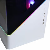 CyberPowerPC gaming desktop AMD Ryzen 7 RTX 5080 white, imported from the UK