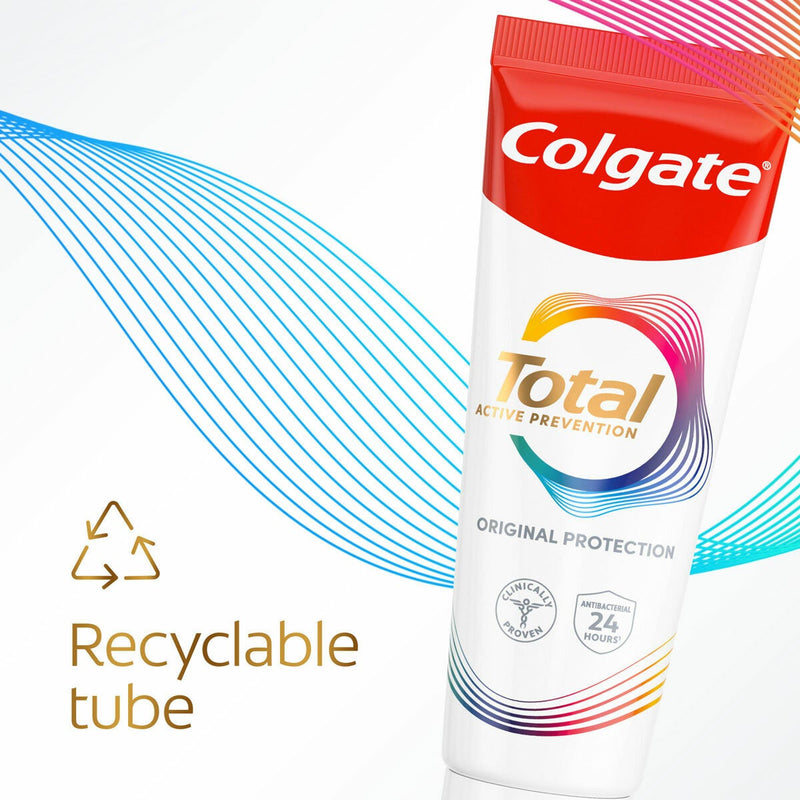 Colgate Total Active Prevention Original toothpaste 6 x 125ml - British product