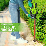 Greenworks cordless brushless hedge trimmer 61cm (British brand)