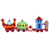 In the Night Garden Ninky Nonk train set with 5 colourful cars, UK version