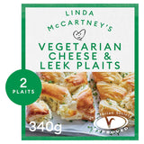 Linda McCartney's 2 Vegetarian Cheese & Leek Plaits 340g GOODS ASDA   