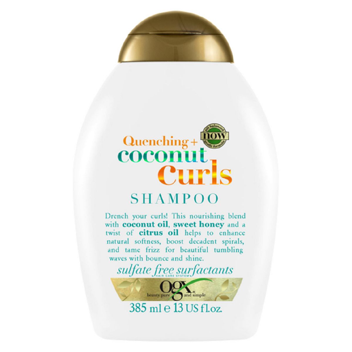 OGX Quenching+ Coconut Curls pH Balanced Shampoo 385ml GOODS Boots   