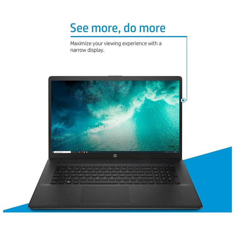 HP Pentium laptop 17.3-inch 4GB 128GB (British brand)
