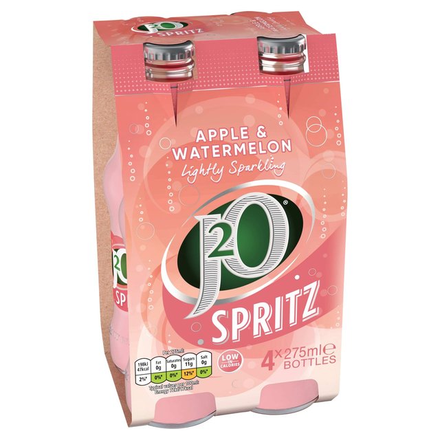 J2O Spritz Apple & Watermelon   4 x 275ml GOODS M&S   