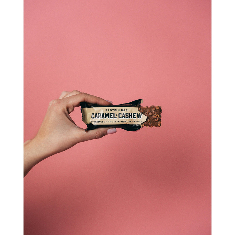 Barebells protein bar caramel cashew 55g - British product