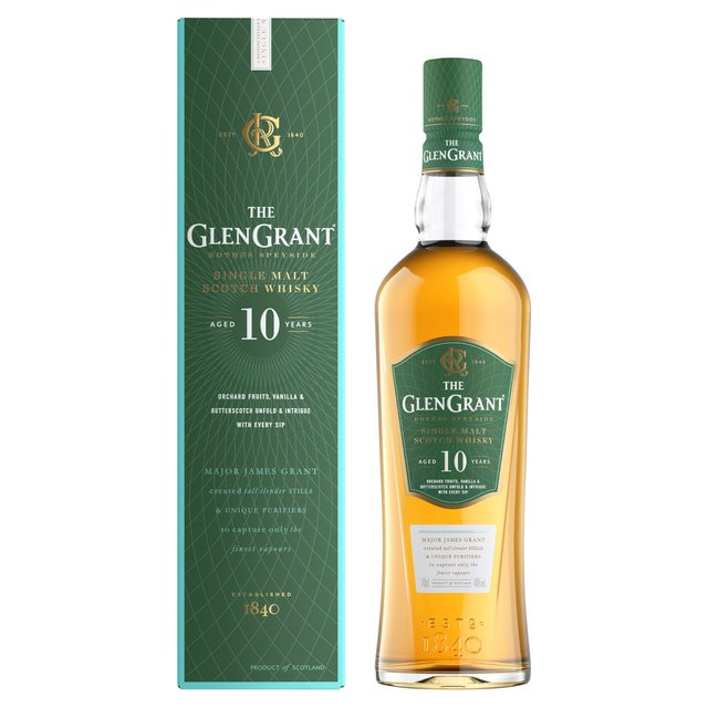 Glen Grant 10 Year Old Single Malt Speyside Scotch Whisky   70cl GOODS M&S   