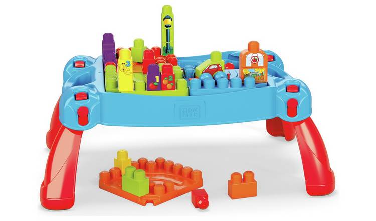 Mega Bloks First Builders Build 'n' Learn Table GOODS Argos