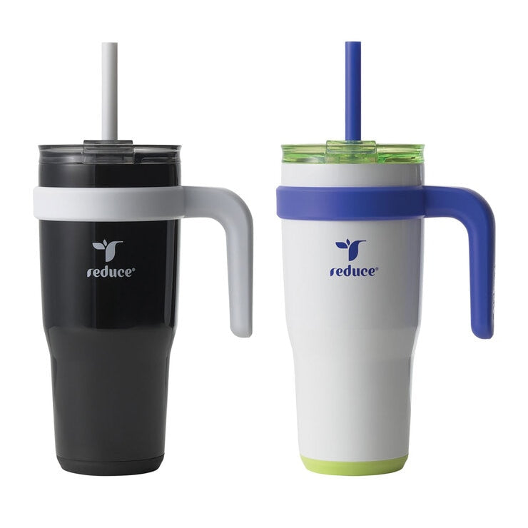 Reduce Cold1 mug 700ml in black and white 2 pack (British brand)