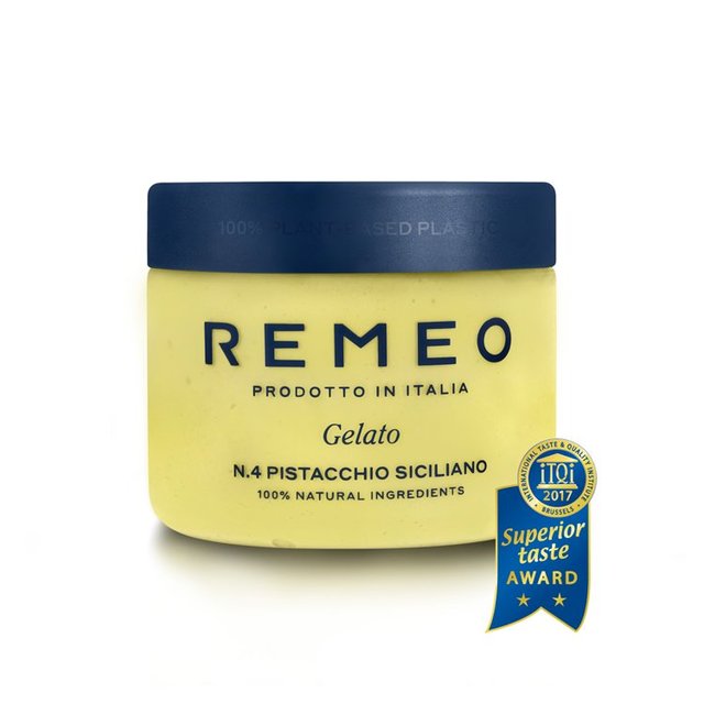 Remeo Gelato Pistachio Siciliano Gelato   462ml