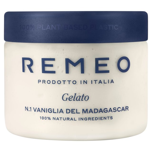 Remeo Gelato Madagascan Vanilla Bourbon Gelato   462ml