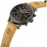 Timberland beige men's Driscoll watch with leather strap, UK version