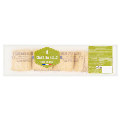 Bake at Home Ciabatta Rolls 250g