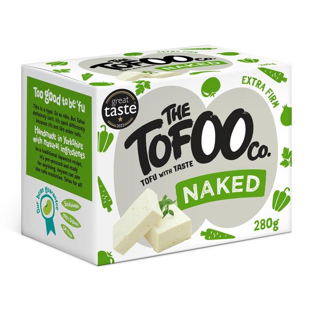 The Tofoo Co Naked Organic Extra Firm Tofu   280g