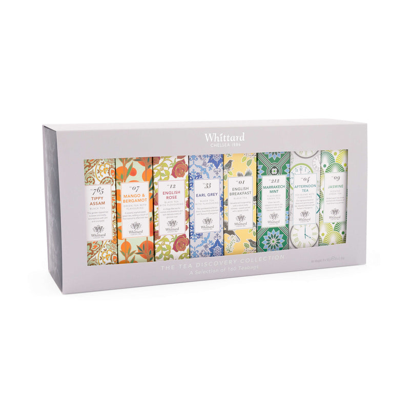 Whittard tea discovery collection 160 teabags, imported from the UK